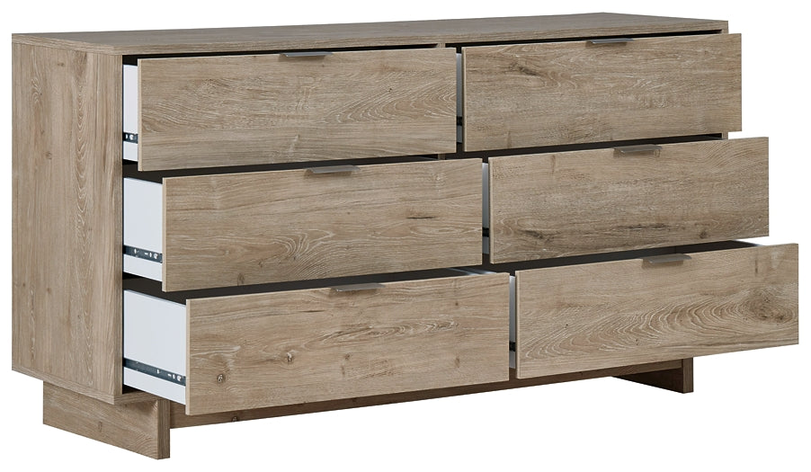 Oliah Six Drawer Dresser