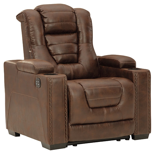 Owner's Box PWR Recliner/ADJ Headrest