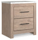 Senniberg Two Drawer Night Stand