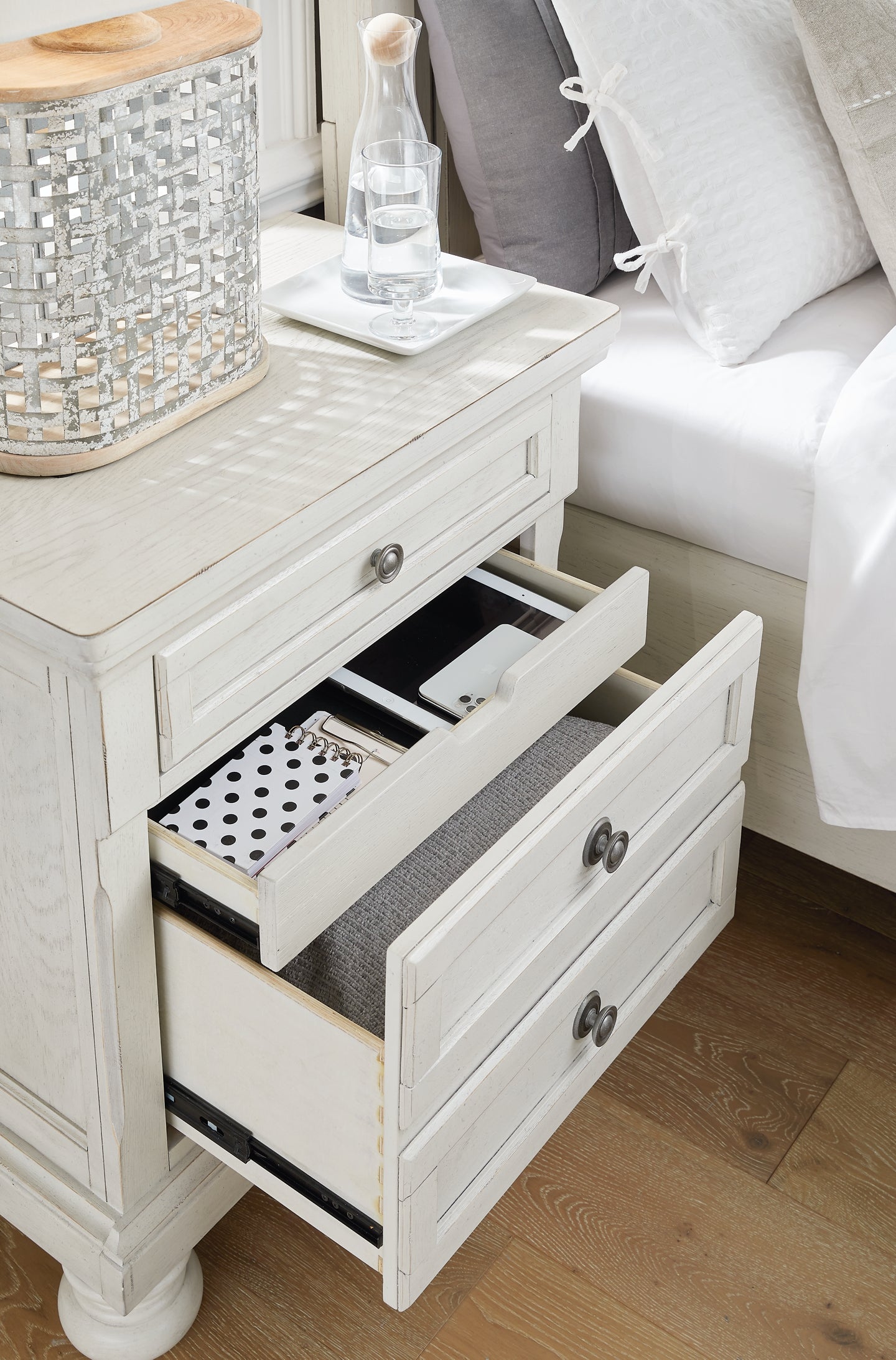 Robbinsdale Two Drawer Night Stand