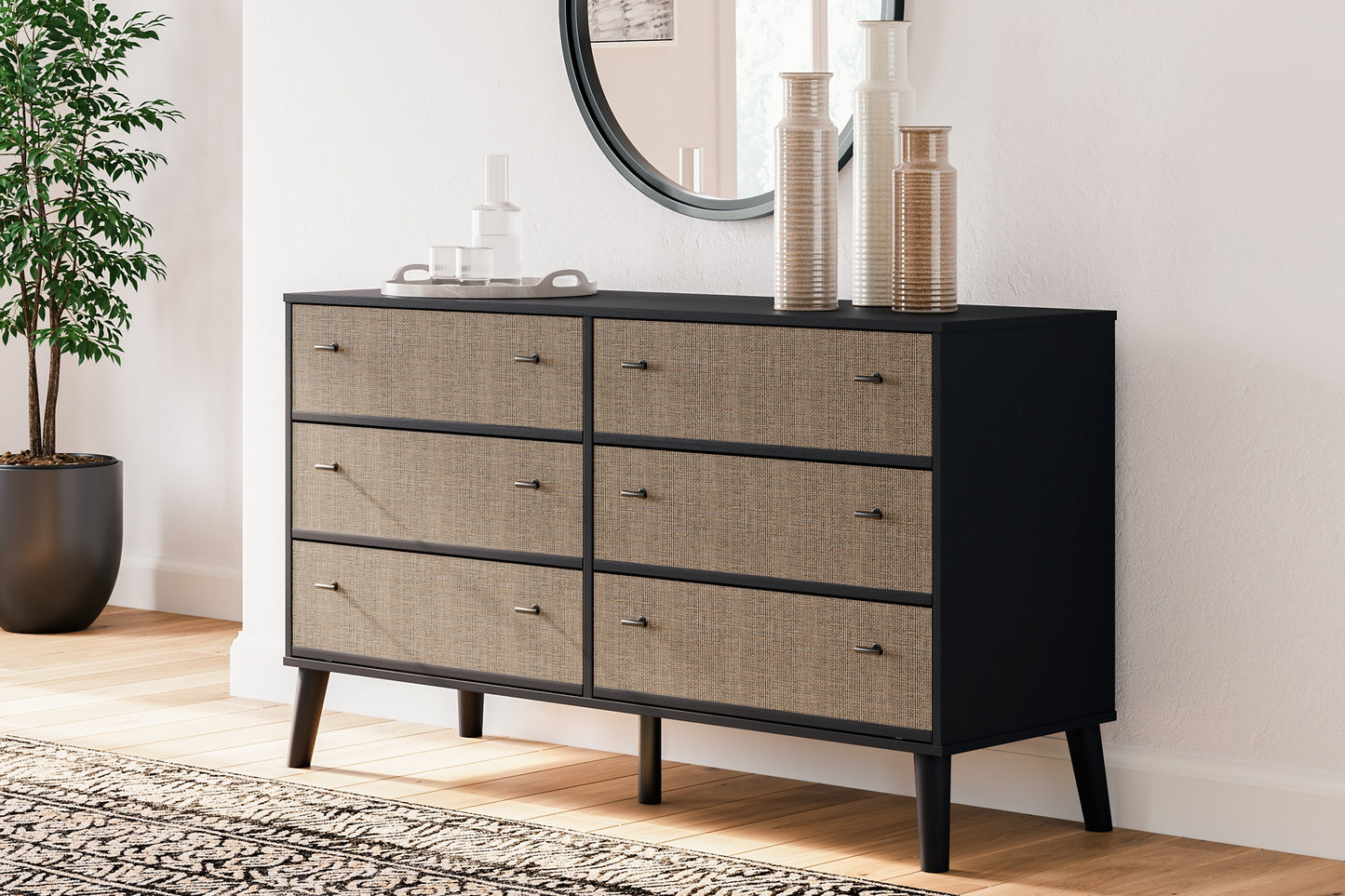 Charlang Six Drawer Dresser