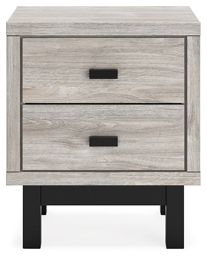 Vessalli Two Drawer Night Stand