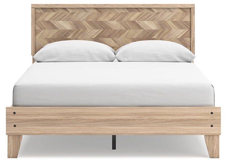 Battelle  Panel Platform Bed