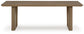 Serene Bay RECT Dining Table w/UMB OPT