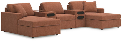 Modmax 5-Piece Double Chaise with Audio Consoles
