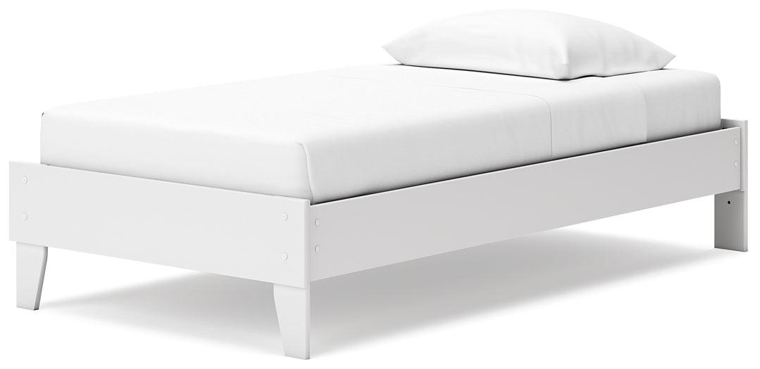 Socalle  Platform Bed With Nightstand