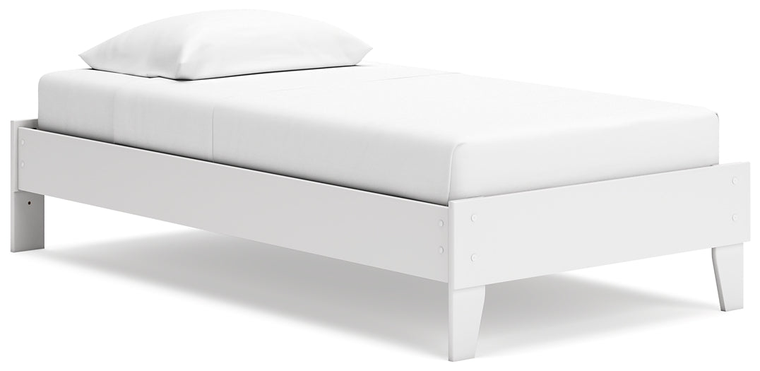 Socalle  Platform Bed With Nightstand