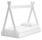 Hallityn  Tent Bed With Nightstand