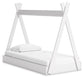 Hallityn  Tent Bed With Nightstand