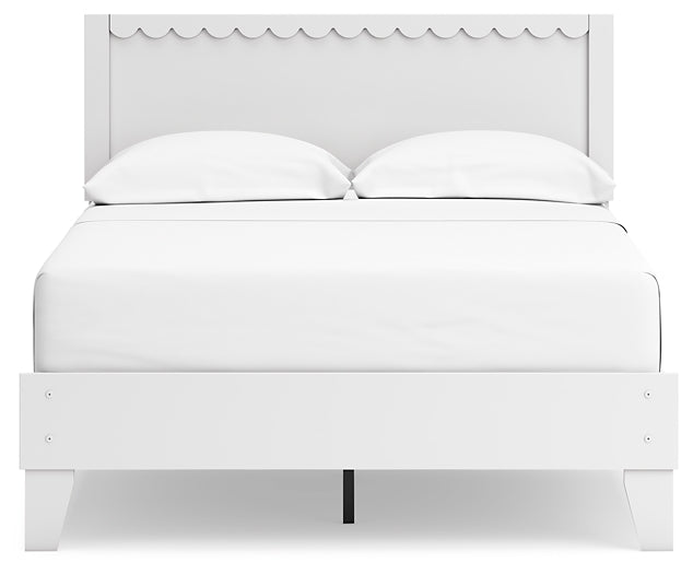 Hallityn  Panel Platform Bed With Dresser And Nightstand