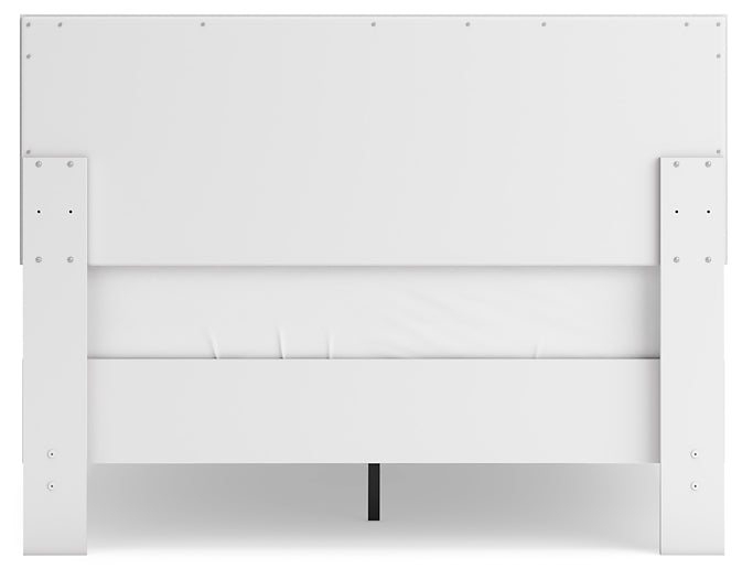 Hallityn  Panel Platform Bed With Dresser And Nightstand