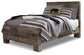Derekson  Panel Bed With Mirrored Dresser, Chest And 2 Nightstands