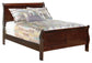 Alisdair  Sleigh Bed With Mirrored Dresser, Chest And 2 Nightstands