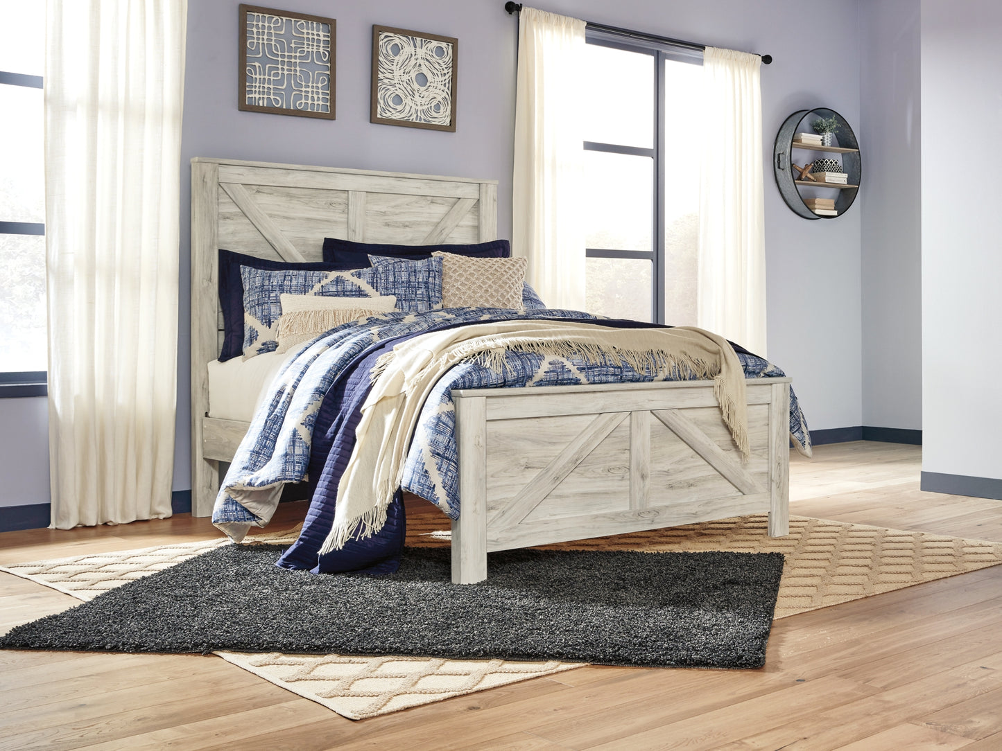 Bellaby  Panel Bed With Mattress