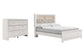 Altyra  Panel Bookcase Bed With Dresser