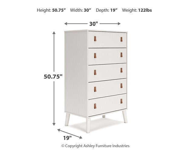 Aprilyn  Platform Bed With Dresser And Chest