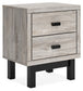 Vessalli  Panel Bed With Mirrored Dresser, Chest And Nightstand